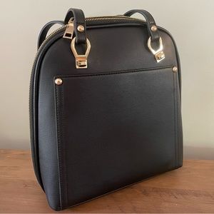 Mystique Black backpack purse